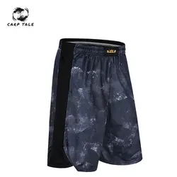 Zhanhuang баскетбольные спортивные шорты мужские дышащие и быстросохнущие беговые фитнес карман молния повседневные Пять спортивных шорт