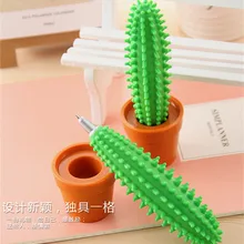 200 шт. ручка "кактус" Ручка Кактус/забавная Шариковая ручка Кактус с растительным горшком
