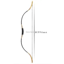 Longbowmaker Handmade Kids Bow Cow Leather Archery Hungarian Style Longbow For Beginner 10-25LBS PHC