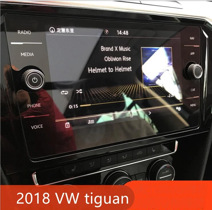 Автомобильная Защитная пленка для экрана из закаленного стекла с GPS