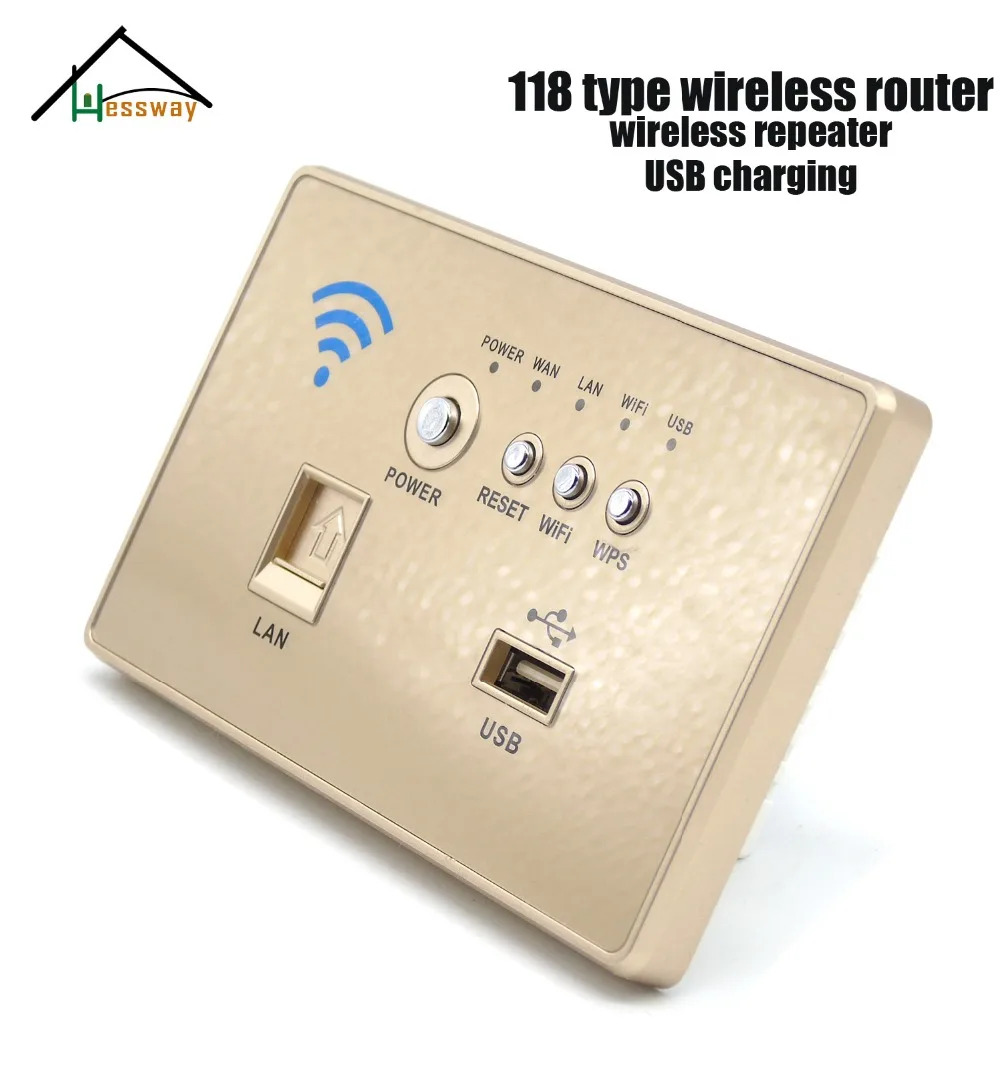 HESSWAY 118 стандартных отелей в настенной панели AP беспроводной маршрутизатор Wi Fi 3G