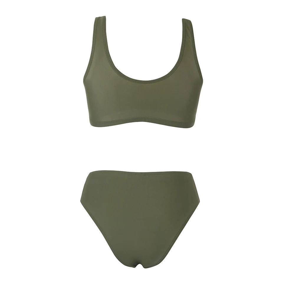 Billige TQSKK 2019 Neue Sexy Push Up Bademode Frauen Badeanzug Retro Vintage Bademode Bade Bikinis Bademode Brazilian Style Biquinis