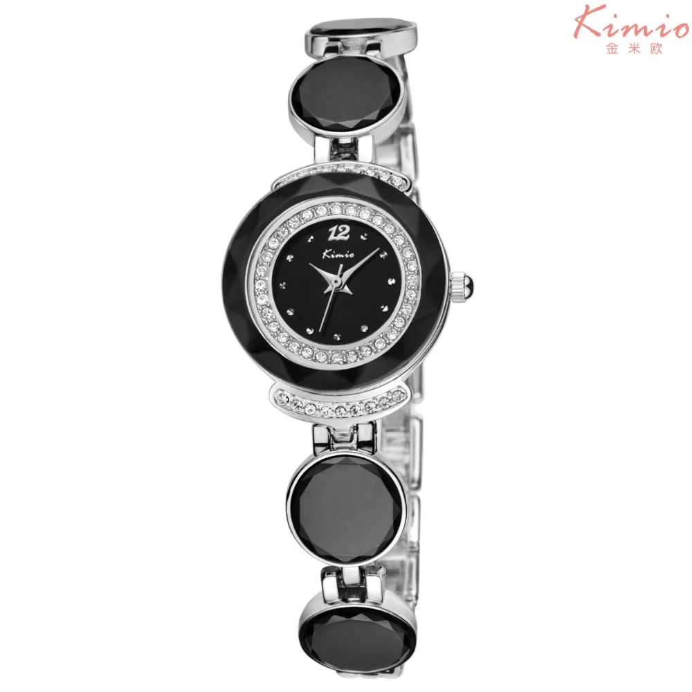 

2016 New kimio luxury brand watches women Rhinestone crystal Simulated-ceramics band ladies quartz-watch montre femme hour clock
