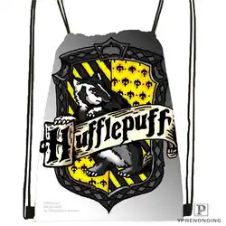 Custom hufflepuff-@ 03-походная сумка на шнурке Cute Daypack Kids Satchel (черная спинка) 31x40 cm #180611-03-127