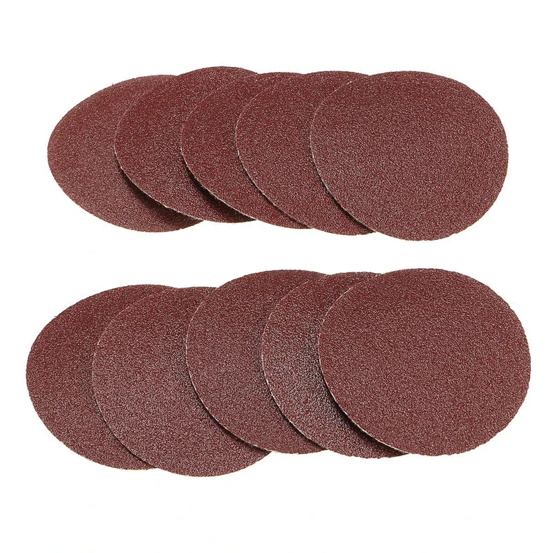 10pcs/set 2" 5cm Round Sanding Discs Polishing Pad Sander Paper Set 80-3000Grit