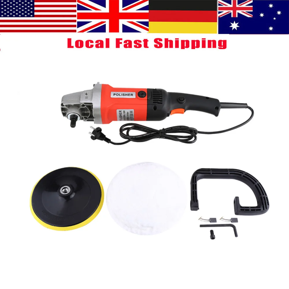 

Car Polisher Machine Heavy Duty 7" Electric 6 Variable Speed Car Polisher Machine Buffer Waxer Sander car buffing machine
