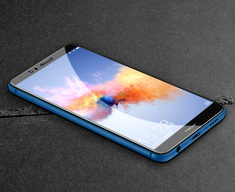 Закаленное стекло Bonaier для Huawei Honor 7X 9H 2.5D Взрывозащищенная и устойчивая к