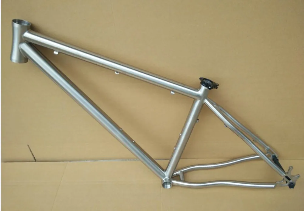 Excellent Titanium  Disc brakes  Titanium  frame  Kalosse  27.5*17 inch  frame  MTB frame  Mountain bike 27.5er 4