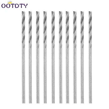 

10Pcs/Set Multifunction Tiny Micro HSS 1.3mm Straight Shank Twist Drilling Bit