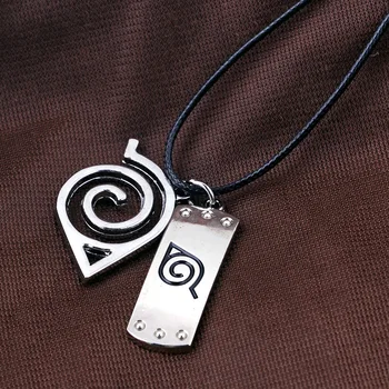 

Free Shipping 12pcs/lot Animation Jewelry Naturo Double Logo Pendant Necklace For Fans Gifts