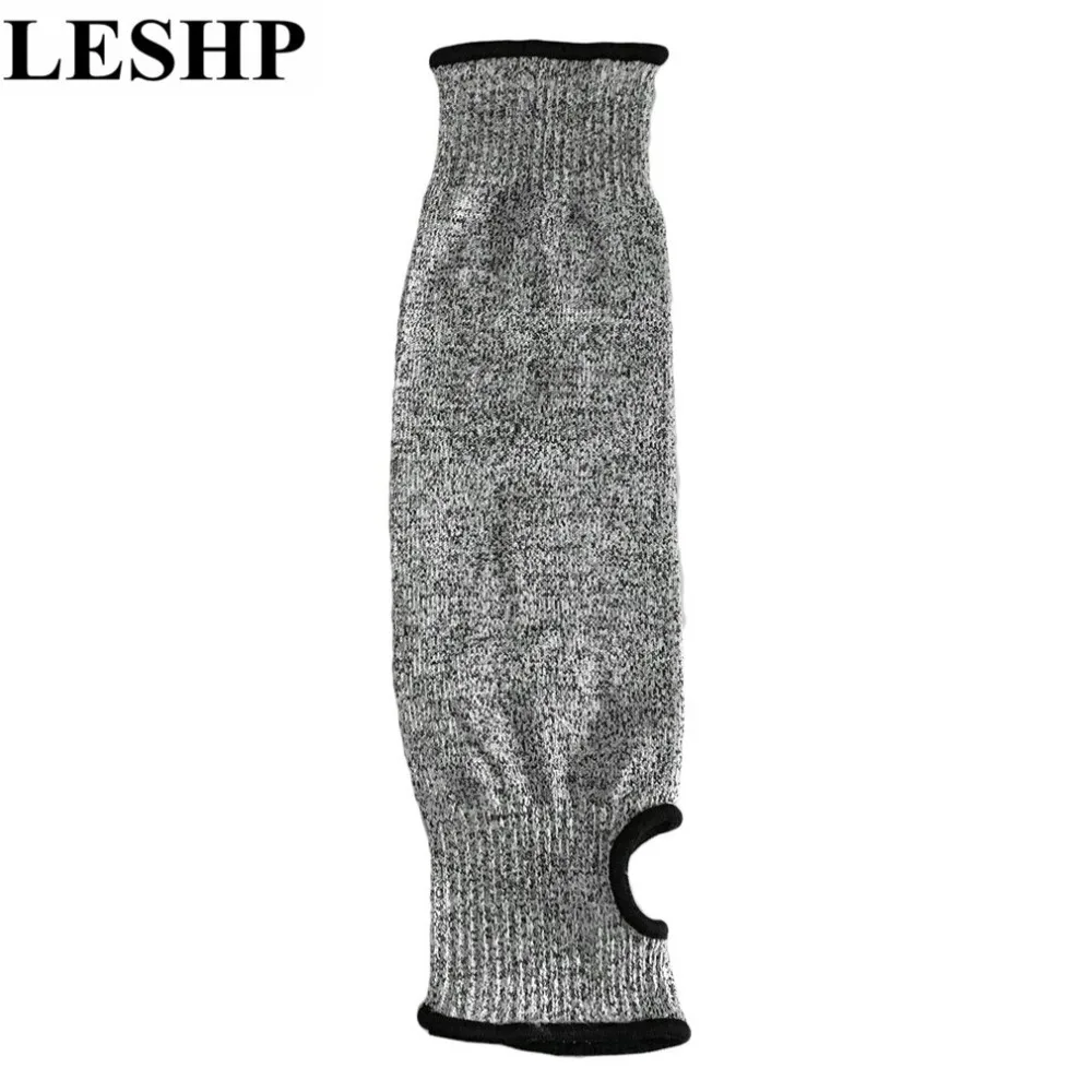 

LESHP Level 5 Cut-resistant Armband Flexible Anti Abrasion HPPE heat-resistanc Working Safety Sleeve Washable repeatedly