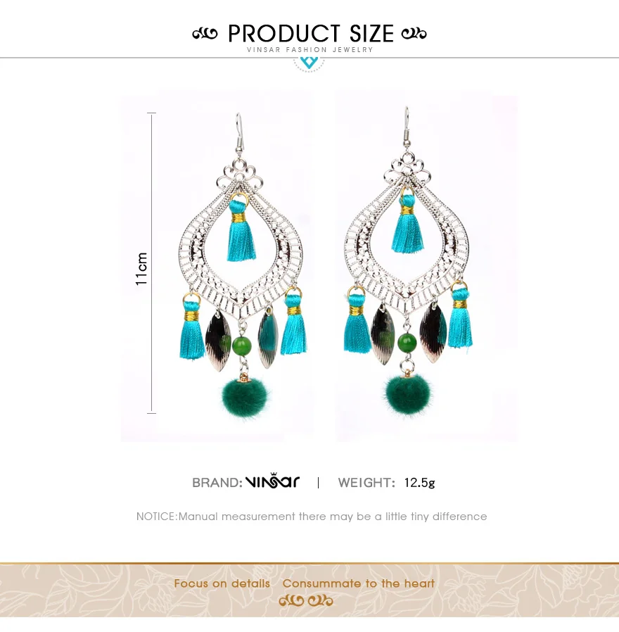 vintage earrings green (7)