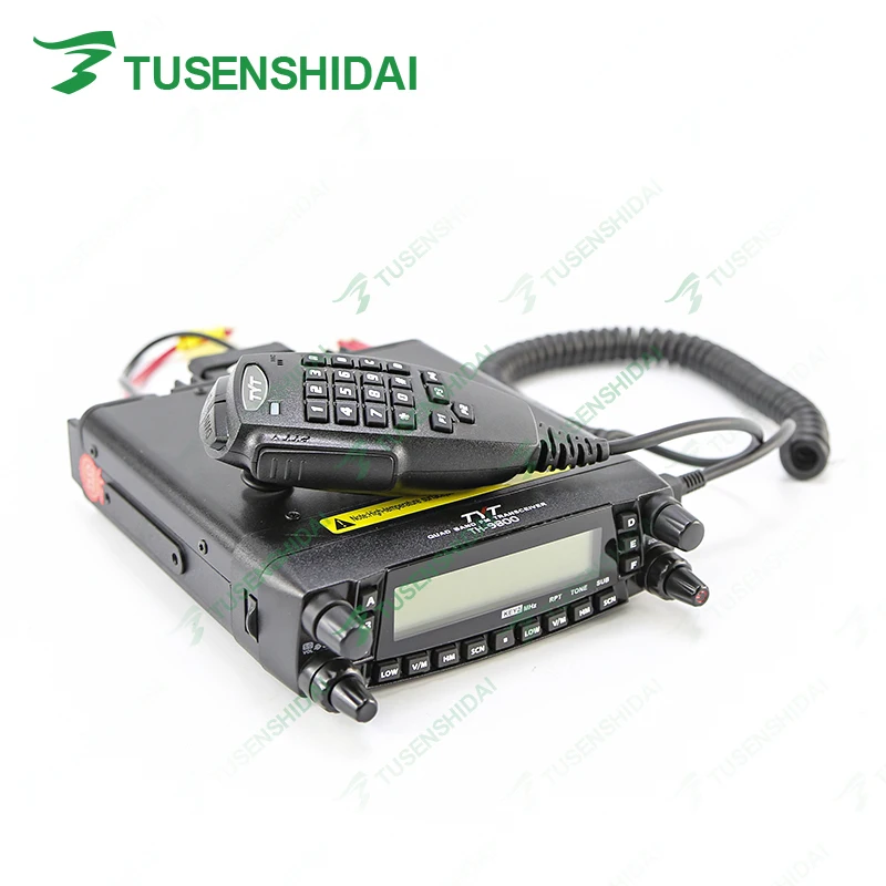 100% Оригинальный TYT TH 9800 Quad Band 26 33/47 54/136 174/400 480MHZ автомобильный мобильный трансивер