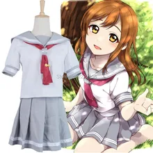 Amor Vivo MSunshine Lovelive!! Aqours Takami Chika Marinero Uniforme Escolar Cosplay Traje de Marinero Azul Marino Vestido de Cosplay Disfraces