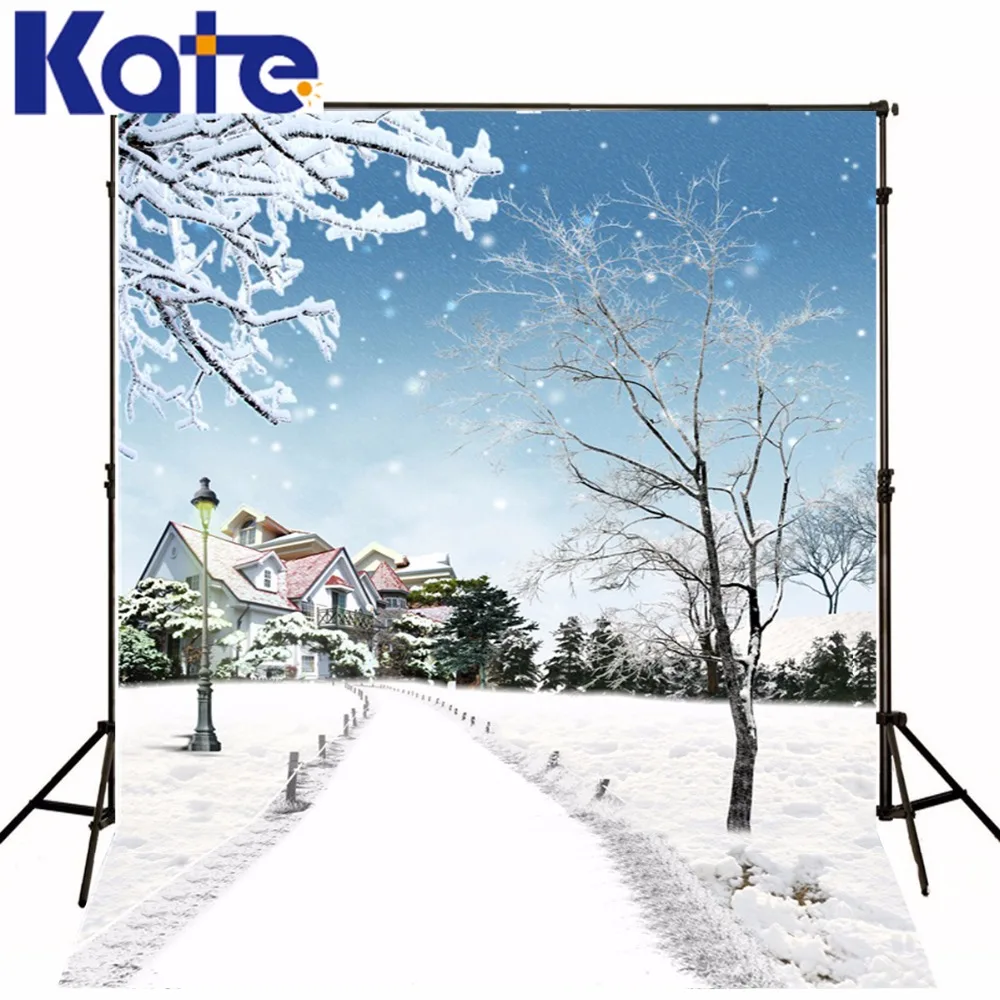 

3M*2M(10*6.5 Ft) Kate Gorgeous Photography Backdrop Winter Snow Mirror Photography Backgrounds For Wedding Background