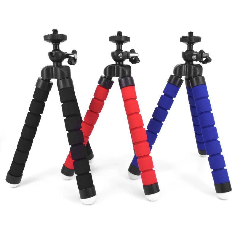 

Mini Sponge Tripod Stand Holder For Gopro Hero 7 6 5 4 Session Xiaoyi Xiaomi Yi 1 2 4K Lite SJcam Camera Smart Phone Accessories