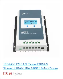 10A VS1024AU 12 В 24 В EPSolar ШИМ Контроллер заряда Регулятор ЖК-подсветки 5 в зарядное устройство для мобильного телефона