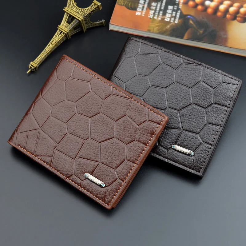 Vintage Men Wallet Short Brand Luxury Slim Male Purses Money Clip Credit Card Dollar Price Stone pattern Wholesale wallets 279 Vintage Men Wallet Short Brand Luxury Slim Male Purses Money Clip Credit Card Dollar Price Stone pattern Wholesale wallets 279
