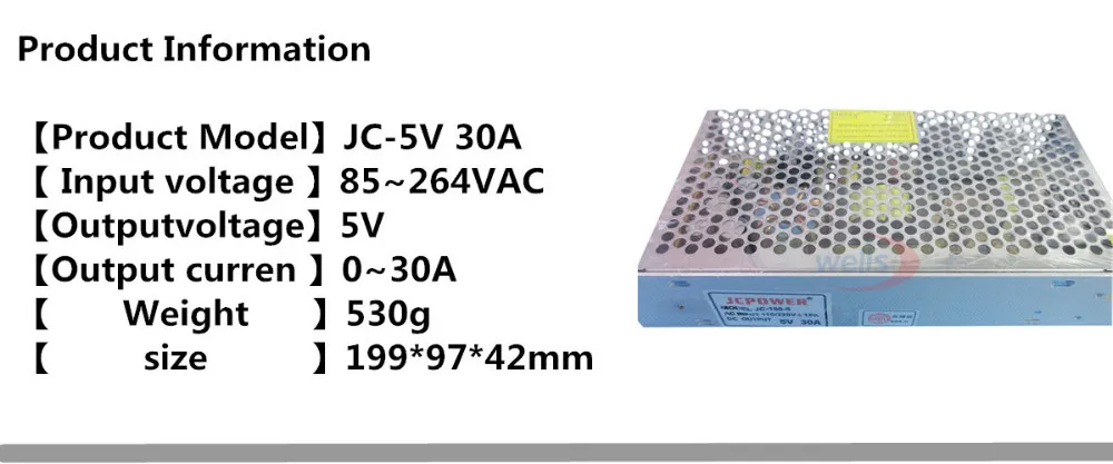 Светодиодный трансформатор выключатель 5 V 12 V 24 V 36 V 48 V Питание, 2A/3A/4A/5A/6A/10A/12A/20A/30A/40A/60A Мощность для светодиодный полосы