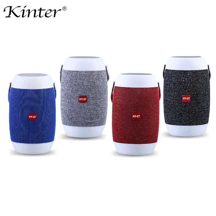 

kinter HY-27 Bluetooth Speaker portable wireless support USB TF card FM radio audio cable use in home office outdoor
