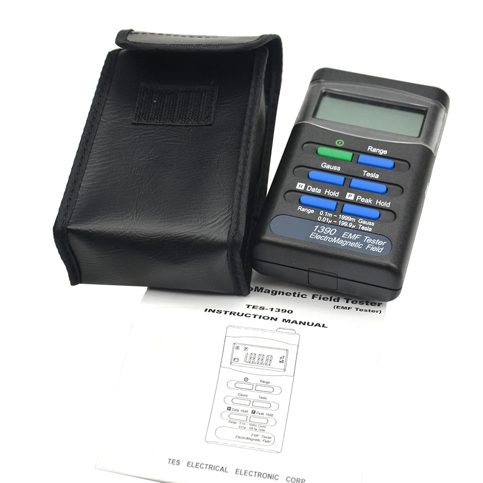 New Quality High Precison Electromagnetic Radiation Detectors Digital Handheld Portable Gauss Electromagnetic Field EMF Meter