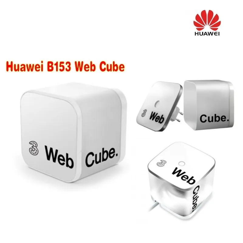 Открыл Huawei B153 веб-Cube Беспроводной маршрутизатор Wi-Fi 802.11b/G/N 3G WCDMA HSDPA 7.2 Мбит/с модем 2100 /900 мГц мобильного широкополосного доступа