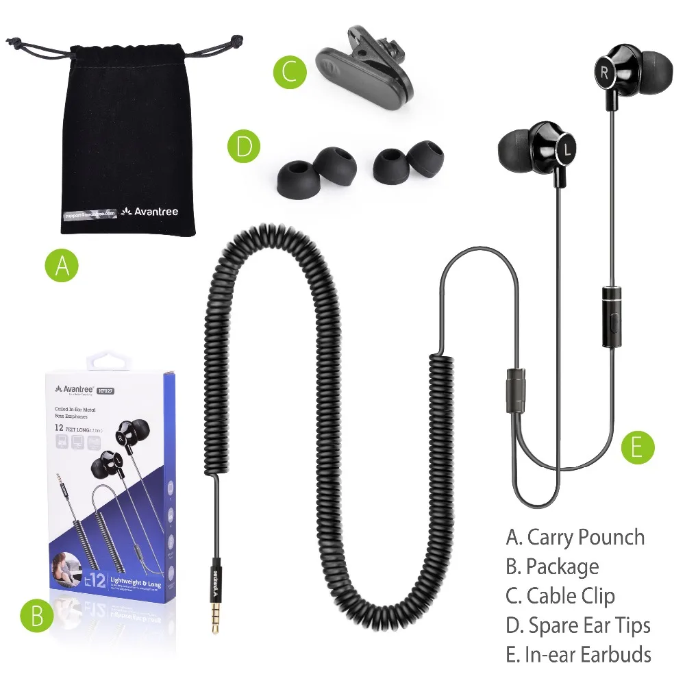 3.5M Extension Cable Earphones Ear buds 
