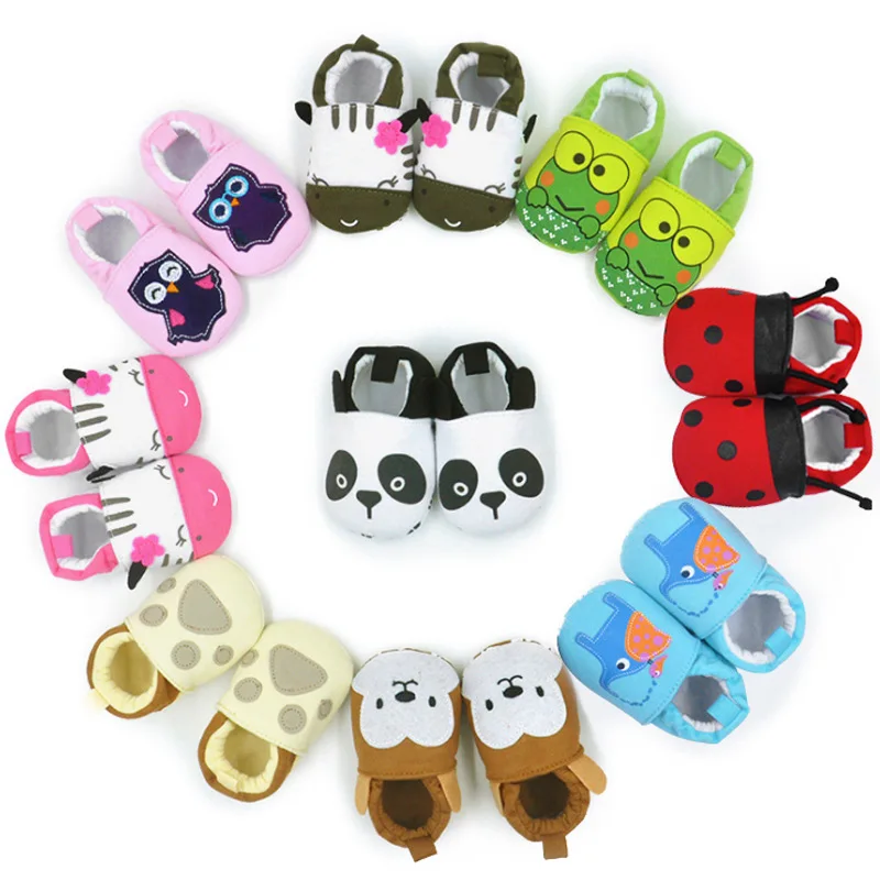 

Baby Shoes Boys Girls Newborn zapatos Bebek Sneakers animals Infant Toddler Schoenen Moccasins Booties Scarpe Bebes cartoon spot