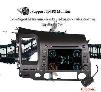 

Android 9.0 PX5 4G 64G Octa Core For Honda Civic 2006-2011 Car DVD Multimedia player GPS Navigation Autoradio dvd player