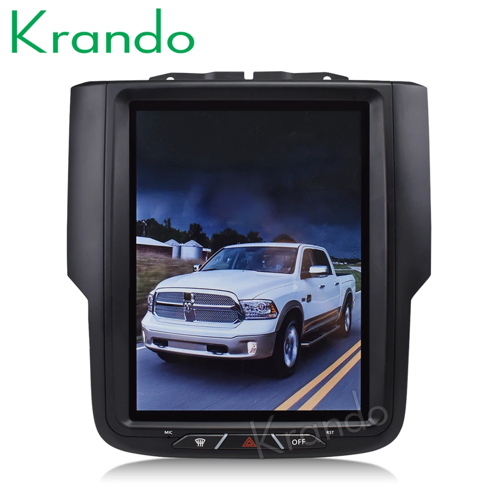 Sale Krando Android 7.1 10.4" Tesla Vertical screen car audio radio multimedia system for Dodge Ram 1500 2014-2018 gps navigation 0 Sale Krando Android 7.1 10.4" Tesla Vertical screen car audio radio multimedia system for Dodge Ram 1500 2014-2018 gps navigation 0