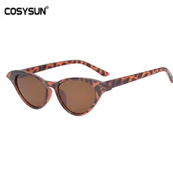 COSYSUN Cateyes Для женщин солнцезащитные очки Брендовая дизайнерская обувь женщина Винтаж солнцезащитные очки женщина, UV400 Модные