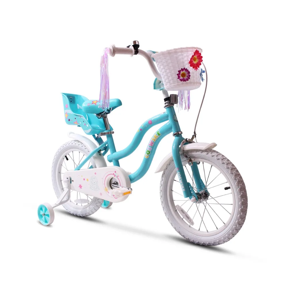 

Kid's bike Steel Frame Children Bicycle Little Princess Style 14-16 Inch with Training Wheel