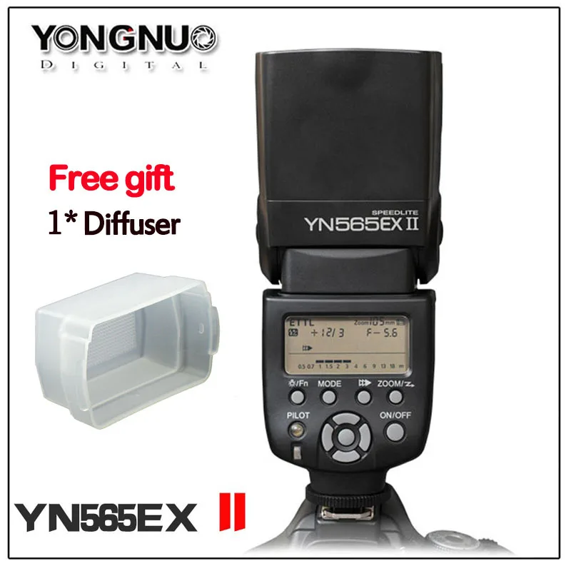 YONGNUO YN565EXII YN 565EX II Беспроводная Вспышка TTL Speedlite для Canon 450D 500D 550D 600D 650D 1000D 1100D|speedlite for