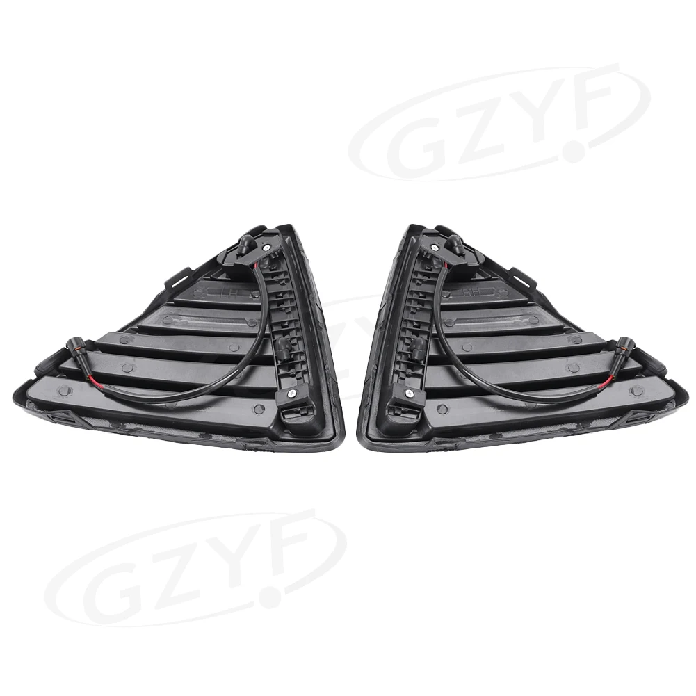 LED Daytime Running Lamp Fog Light Replacement Kit For Ford Focus 2011 2012 2013 2014 Pair