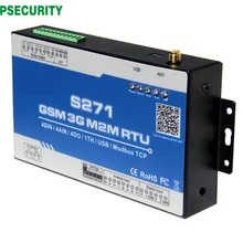 Gsm/gprs цифровой Температура контроллер s271-2g с 4ain 4DIN 4 DOUT 1 Температура 1USB Порты и разъёмы