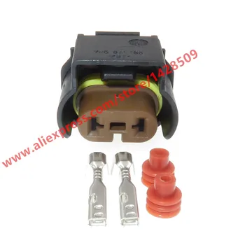 

10 Sets 2 Pin Auto Fog Light Connector Wiring Harness Socket For VW Audi EOS Jetta Golf MK6 Passat Tiguan 7H0941165 7H0 941 165