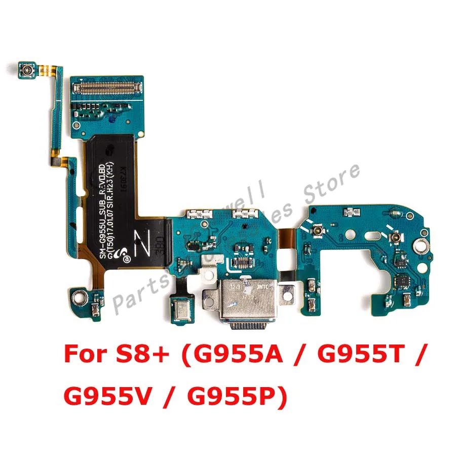Для Sam Galaxy S8 Plus + G955A G955P G955T G955V док-станция зарядное устройство порт для зарядки USB