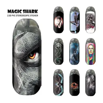

Magic Shark Dark Blood Diablo PVC Skull Catwomen Waterproof 2.5 Stereo Film for Zero Case Cover Sticker for Zero