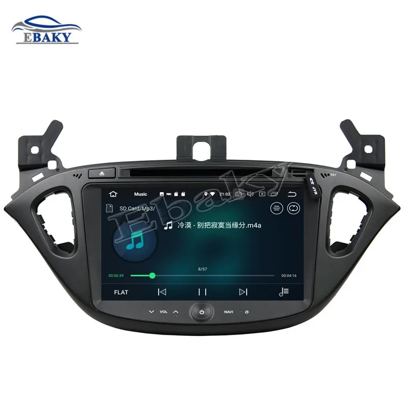 Discount NaviTopia 8inch 4GB RAM 64GB ROM Octa Core Android 9.0 Car DVD Radio for OPEL CORSA 2015 with GPS/wifi/Bluetooth 5
