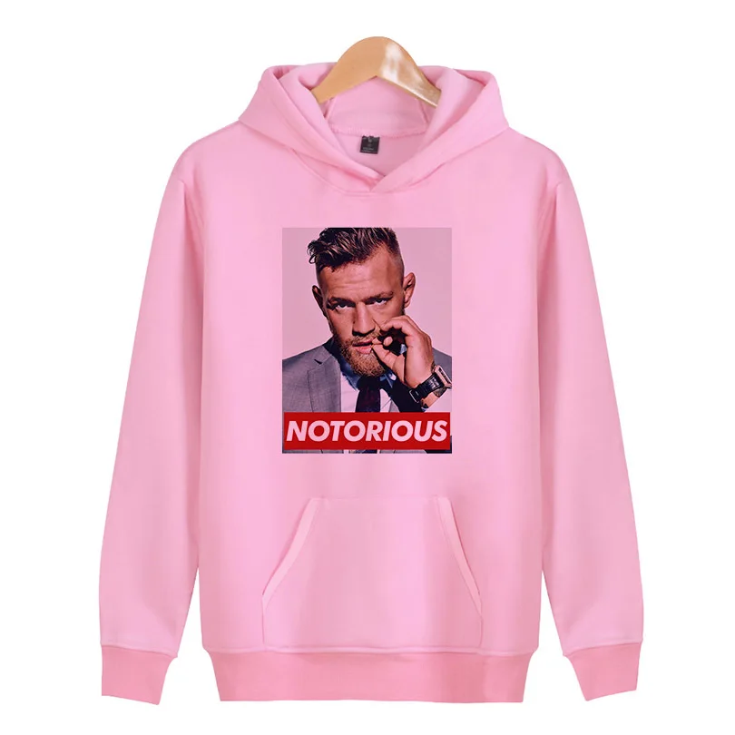 

Conor Mcgregor New Brand Men Hoodies Fashion Solid Fleece Hoodie Mens Sweatshirts Pullover Men's Tracksuits clothes X5279