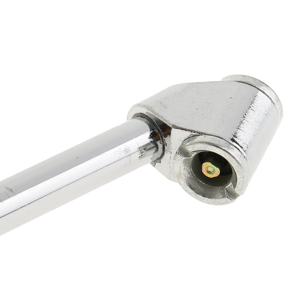 Car Motorcycle 9inch 230mm Long Reach Tire Air Inflator Dual Head Type Chuck Valve