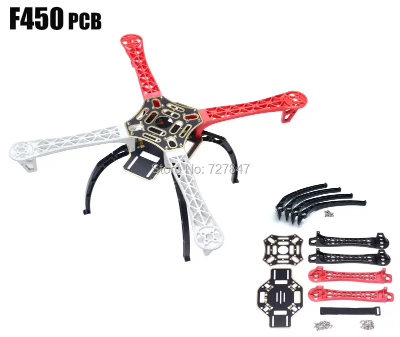 F450 Multi Copter Quadcopter Rack Kit Frame QuadX Quad KK MK MWC