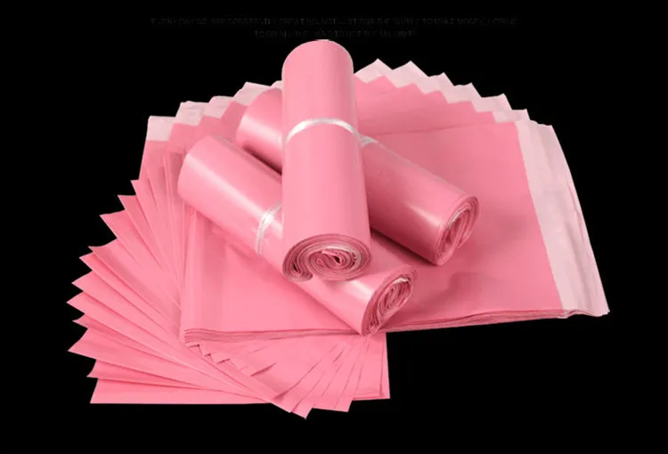 PINK Postal Postage Mailing Poly Bags 17 x 22 430x560100 plastic 200 post 500 