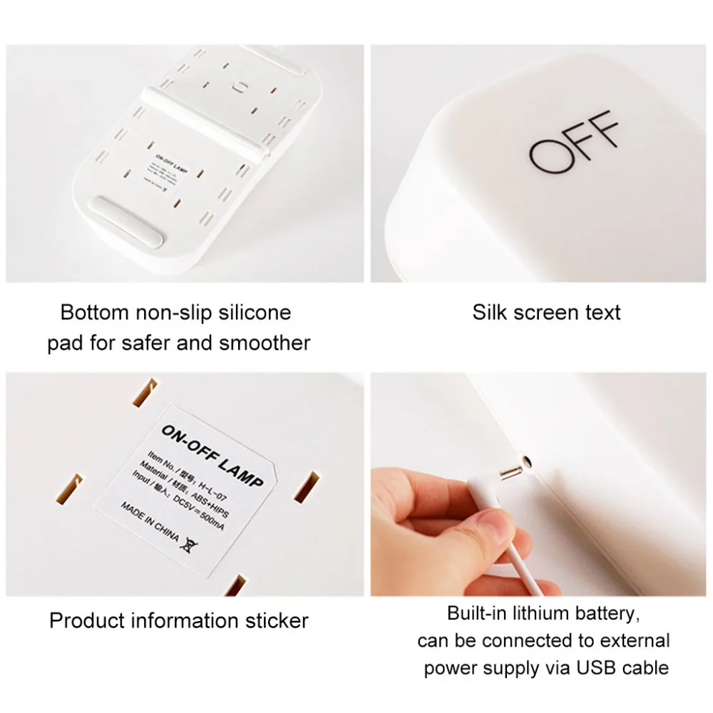 Silicone Night Light Gravity Sensor Baby Nursery Lamp USB Energy Saving OnOff LED Night Light Luces Led Decoracion 40JUL15 (17)