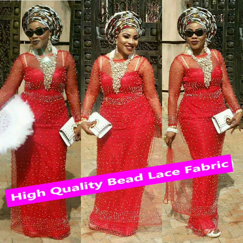 

New arrival african lace fabrics high quality Green cord lace guipure lace fabric for party dress.Nigerian beaded lace fabric