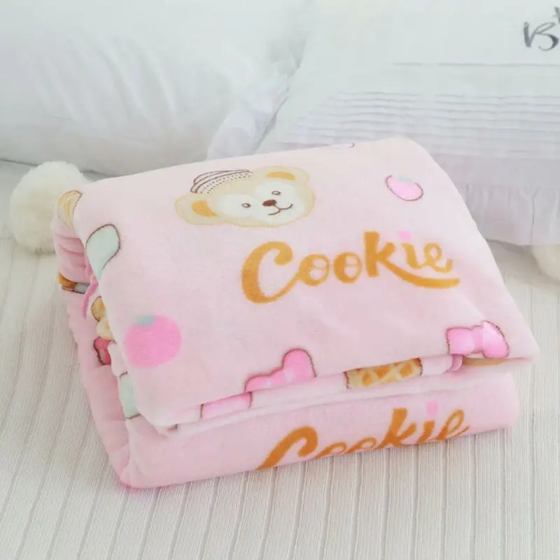 IVYYE розовый медведь Даффи аниме, плюшевая вещь аксессуары плюшевая кукла мягкие игрушки одеяло кровать плед Новинка