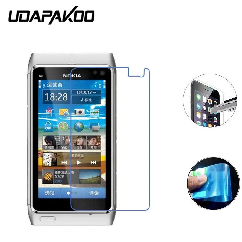 

Udapakoo Nano Explosion-proof (Soft Glass) Clear Screen Protector Front Protective Film for Nokia N8