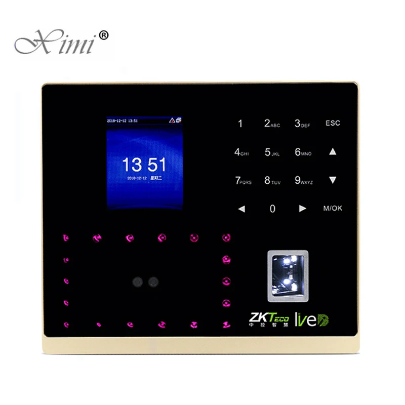

ZK PF1000 TCP/IP USB P2P Cloud Attendance Biometric Face And Fingeprint Time Attendance And Access Control With Free Software