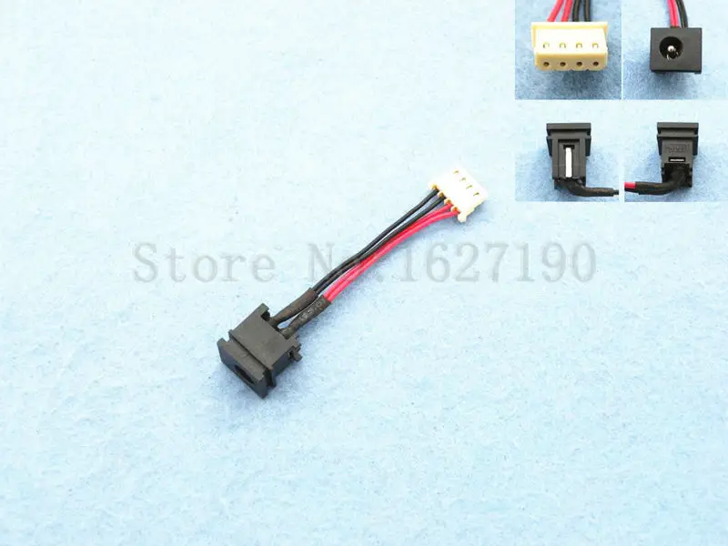 

5Pcs/lot New PJ102 3.0MM DC Jack Cable for TOSHIBA Satellite P100 P105 Laptop Socket Power Replacement