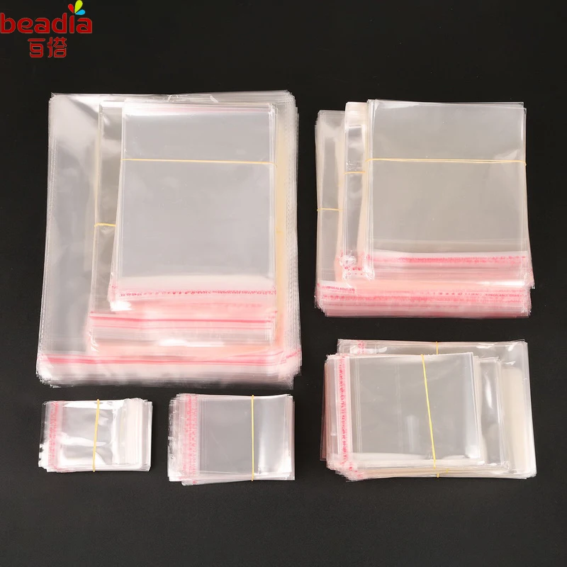 Clear Resealable Cellophane/BOPP/Poly Bags Transparent Opp